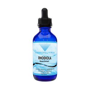 Absonutrix Rhodiola Rosea Extract 500mg 4 Fl Oz Adaptogen Helps Manage Stress and Reduce Fatigue