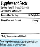 Absonutrix Horse Chestnut Extract 550 mg helps support vein vascular health USA 4 Fl Oz