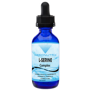 Absonutrix L-Serine Complex 500 mg antioxidant anti-aging helps memory 4 Fl Oz