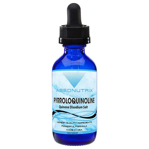 Absonutrix Pyrroloquinoline Quione Disodium Salt 20mg - 4Oz - 120 Servings